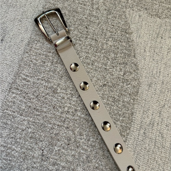 JORDANA MINI MOTO LEATHER BELT B-Low the belt